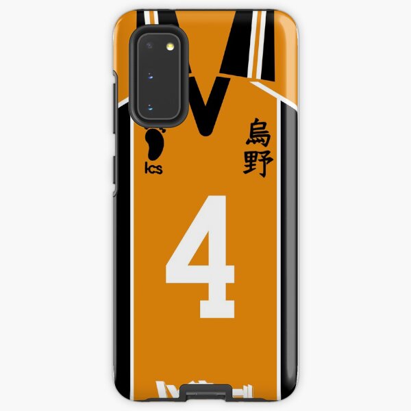 HAIKYUU!! NISHINOYA YUU JERSEY PHONE CASE KARASUNO ANIME SAMSUNG GALAXY + IPHONE Samsung Galaxy Tough Case
