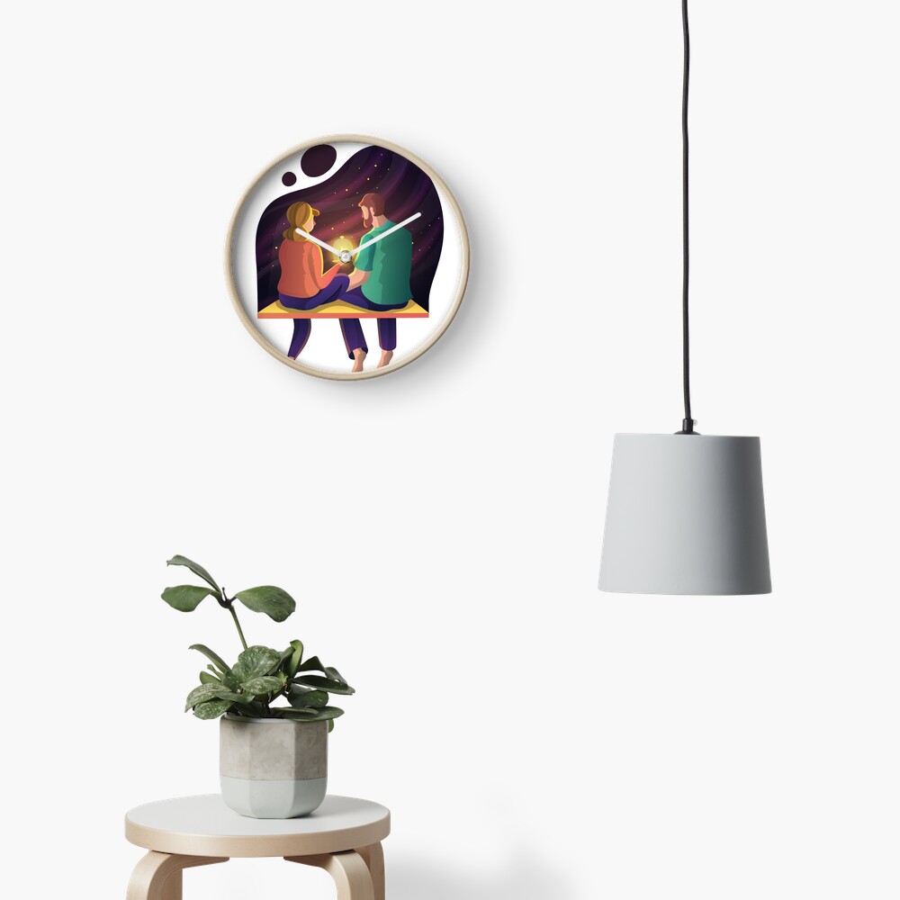 Item preview, Clock designed and sold by creaschon.