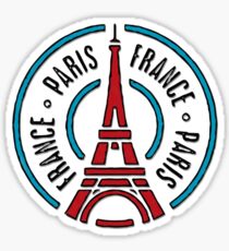 Paris, France Sticker
