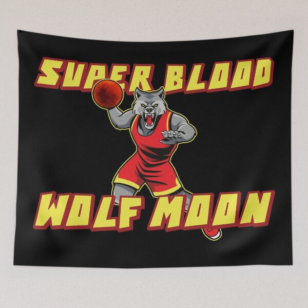 Item preview, Super Blood Wolf Moon Lunar Eclipse 2019 T-Shirt designed and sold by trendo.