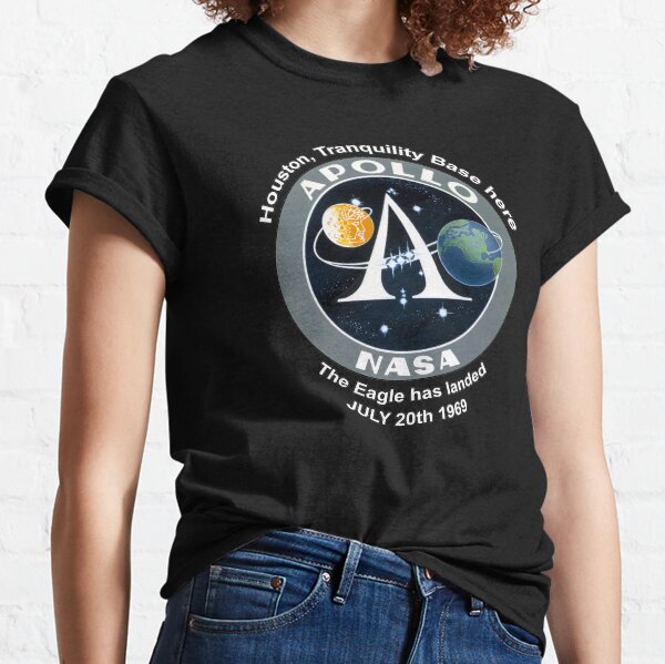 NASA Apollo Program Patch The Eagle has landed Classic T-Shirt