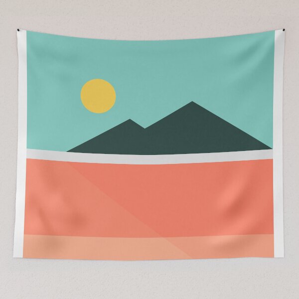 Item preview, Geometric Landscape 16 designed and sold by theoldartstudio.