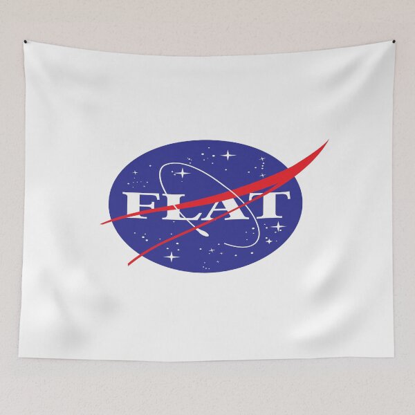 Item preview, Nasa Parody: Flat Earth designed and sold by eldram.