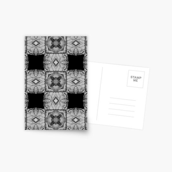 Kaleidoscope grid 1 Postcard