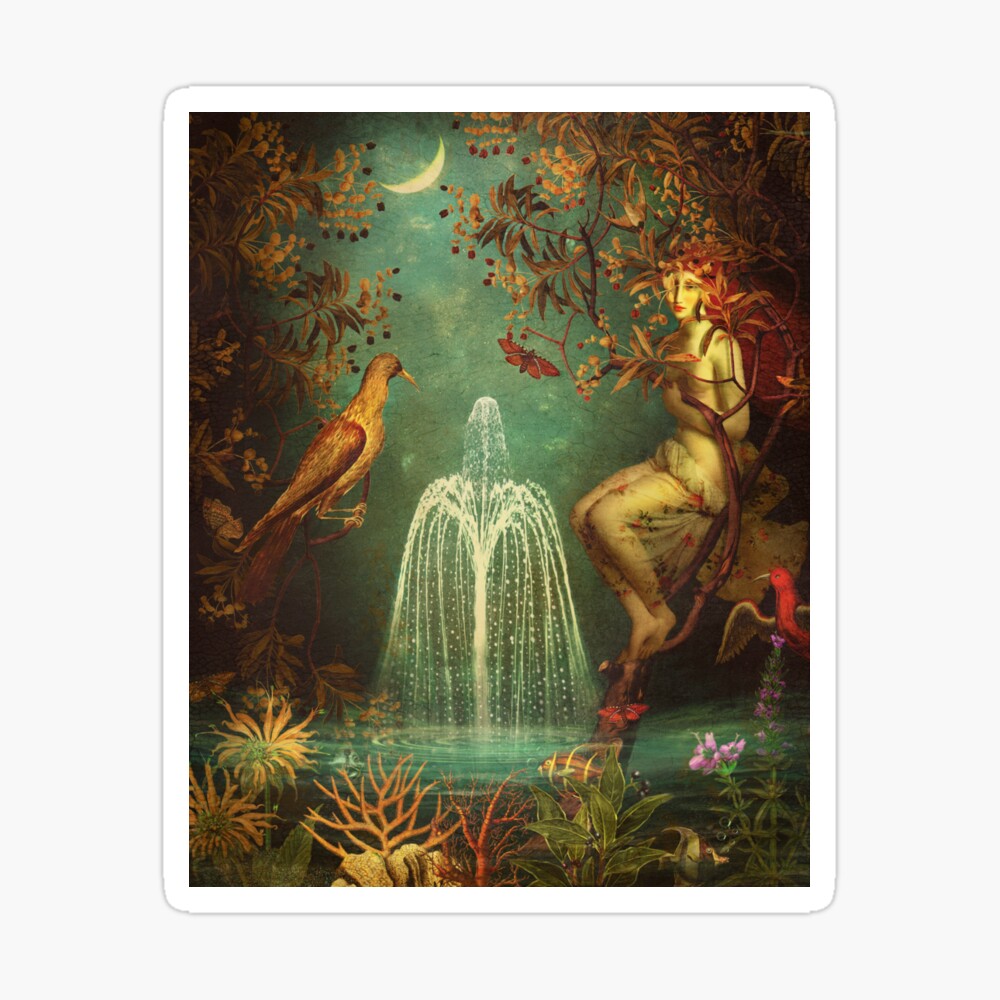 Fountain Of Youth Art Print for Sale by Marta Orlowska