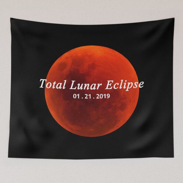 Item preview, Super Blood Wolf Moon Lunar Eclipse 2019 T-Shirt designed and sold by trendo.