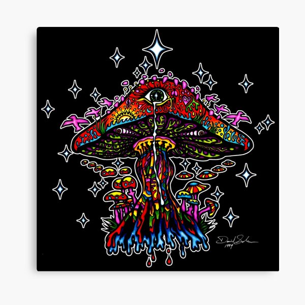 Eye Mushroom Canvas Print