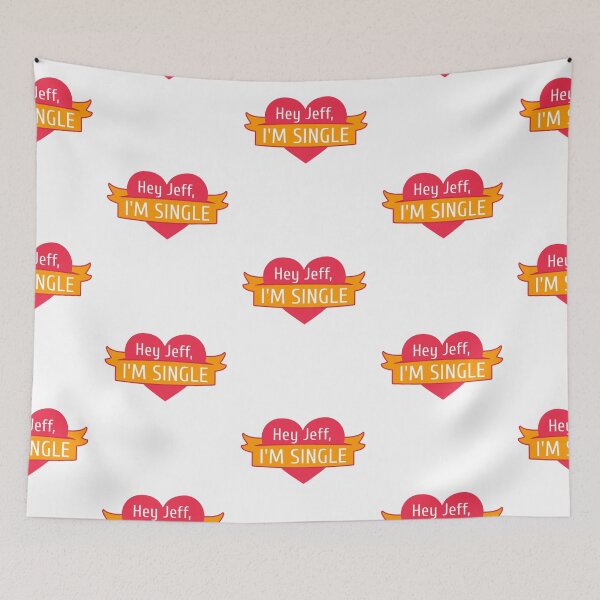 Item preview, Hey Jeff I'm Single designed and sold by Swagazon.
