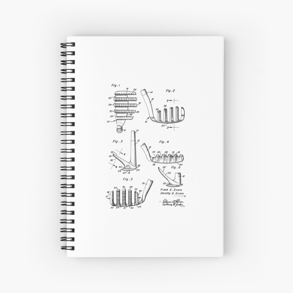 Sand Wedge Golf Club Vintage Patent Hand Drawing - Golf Club - Posters and  Art Prints