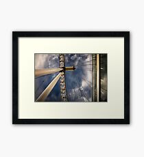 The Wheel Framed Print
