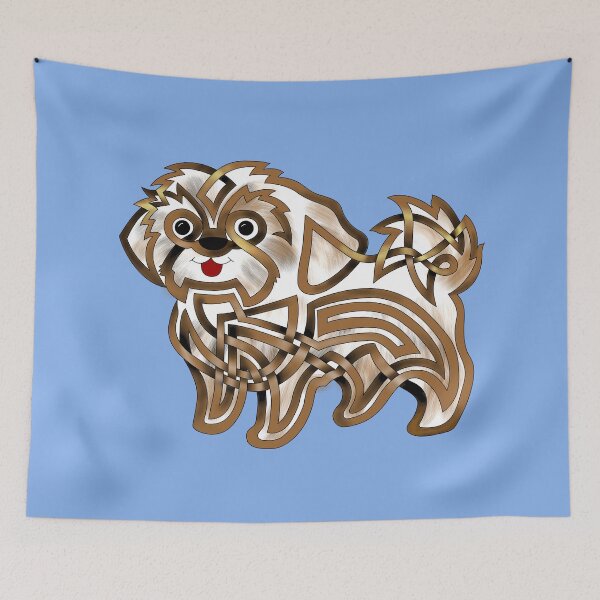 Item preview, Celtic Knot Dog - Shih-Tzu designed and sold by KnotYourWorld.