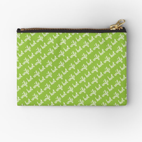 Item preview, Hot Wife Secrets: Hot Wife Motif - white on green designed and sold by HotWifeSecrets.