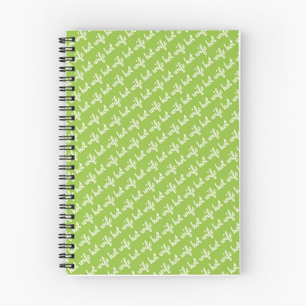 Item preview, Hot Wife Secrets: Hot Wife Motif - white on green designed and sold by HotWifeSecrets.
