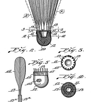 Automatically Heated Ice-Cream Scoop with Stand Vintage Patent Drawing  Greeting Card for Sale by TheYoungDesigns