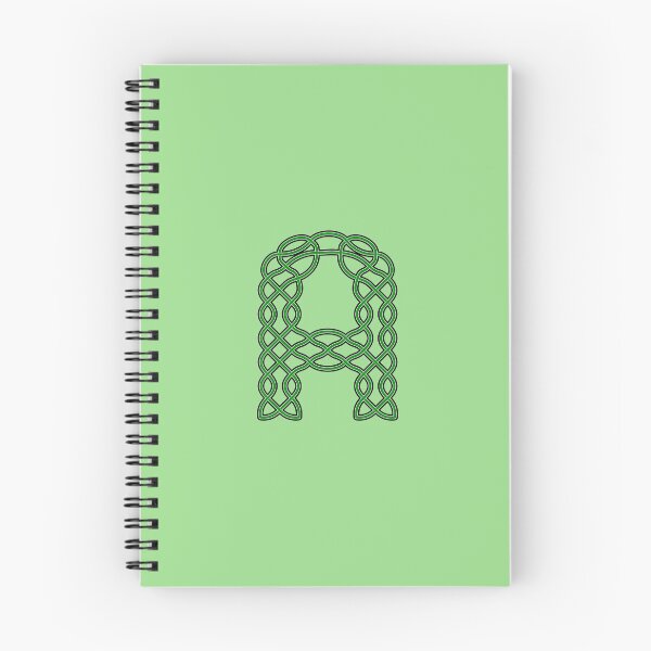 Item preview, Celtic Knot Green Letter A designed and sold by Almdrs.