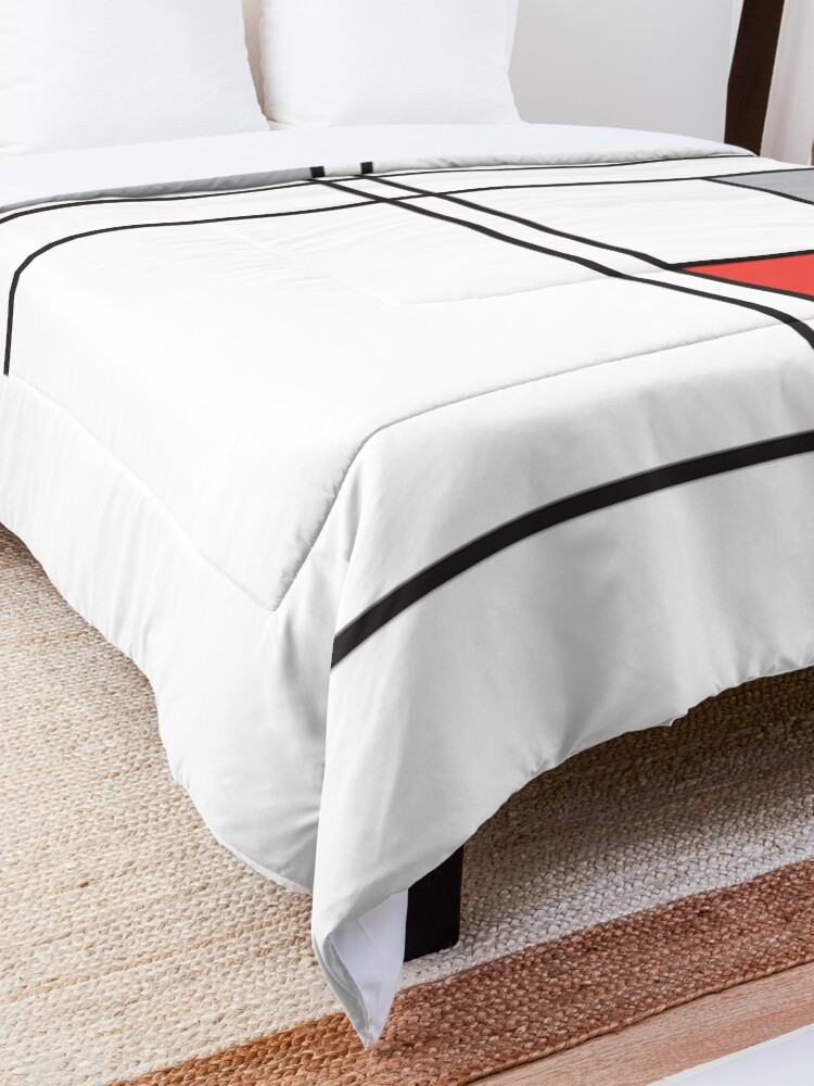 Alternate view of Abstract#41 Comforter