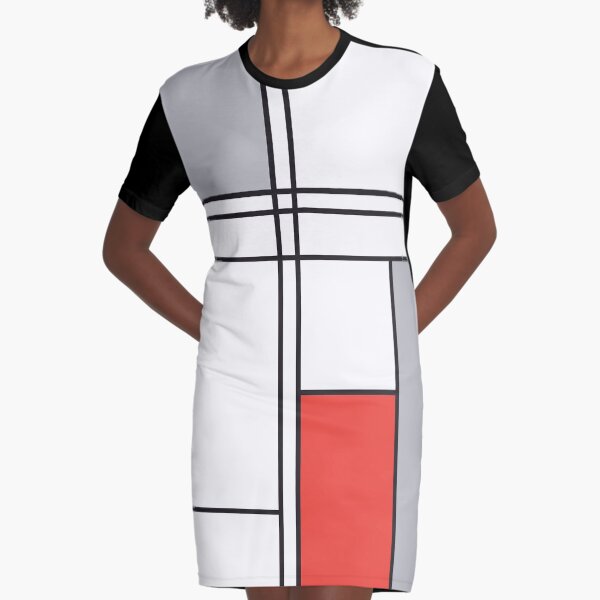 Abstract#41 Graphic T-Shirt Dress