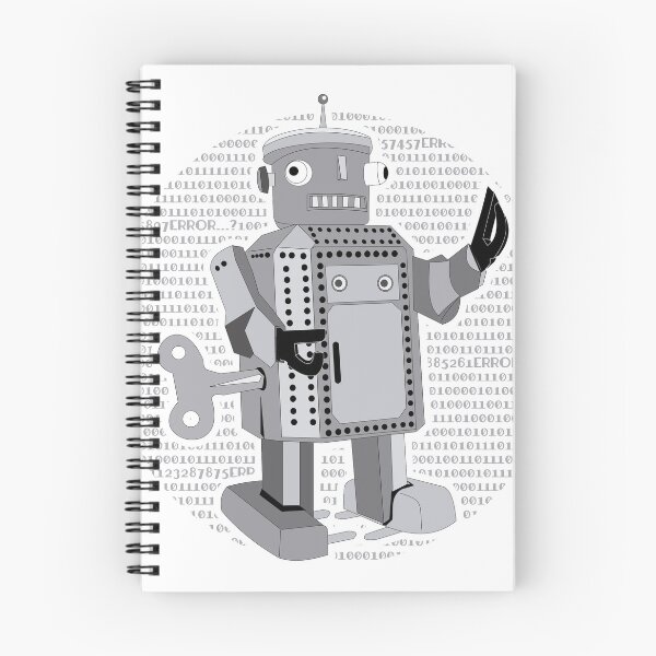 Item preview, retro toy robot designed and sold by ffmr.