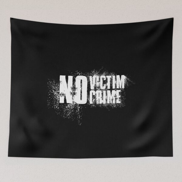 Item preview, NO VICTIM - NO CRIME designed and sold by kailukask.