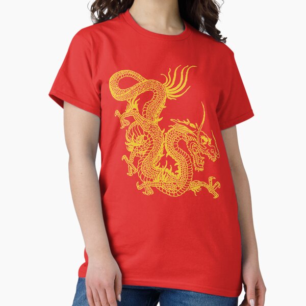 Item preview, Yellow (Golden) Chinese Dragon designed and sold by EddieBalevo.