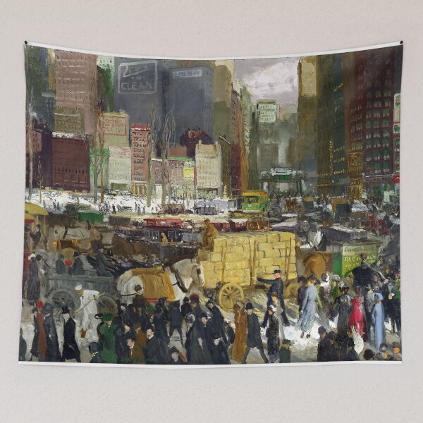 Item preview, George Bellows - New York (new color edit) designed and sold by DejaVuStudio.