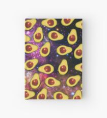 avocado in space Hardcover Journal