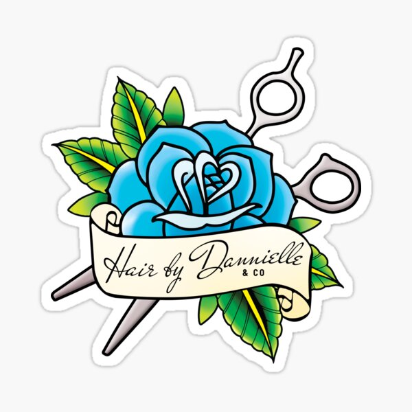 Hair by Dannielle & Co. Sticker