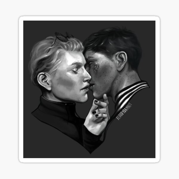 Abram and Drew Sticker