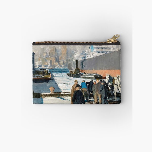Item preview, George Bellows - Men of the docks (new color edit) designed and sold by DejaVuStudio.