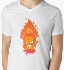 This Princess is on Fire! V-Neck T-Shirt