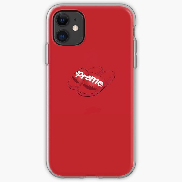 Tongs hype rouge SUP Coque souple iPhone