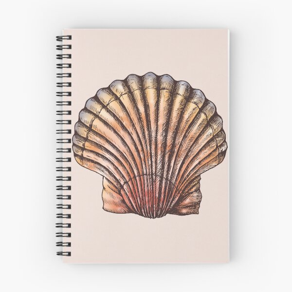 Item preview, Watercolor Sea Shell  designed and sold by newburyboutique.