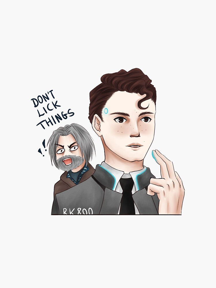 Detroit become human, DBH, Connor and Hank