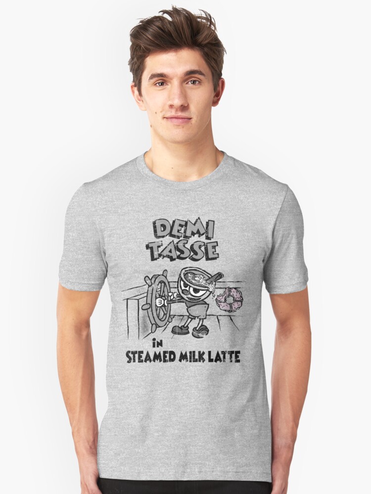 Alternate view of Steamed Milk Latte Slim Fit T-Shirt