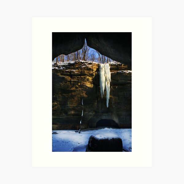 Item preview, Cave View of Big Icicle designed and sold by Adam Bykowski.