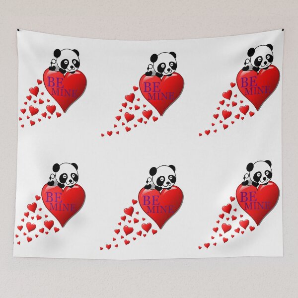 Item preview, Panda Sitting On A Heart Shaped Balloon designed and sold by walkingrock.