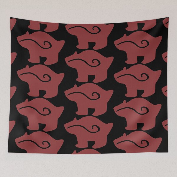 Item preview, petroglyph badger designed and sold by petroglyphe.
