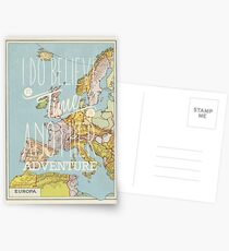 Postales Creo que es hora de otra aventura - Europa