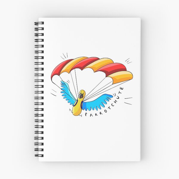 Item preview, Parrotchute - Funny Pun designed and sold by PvPconcepts.