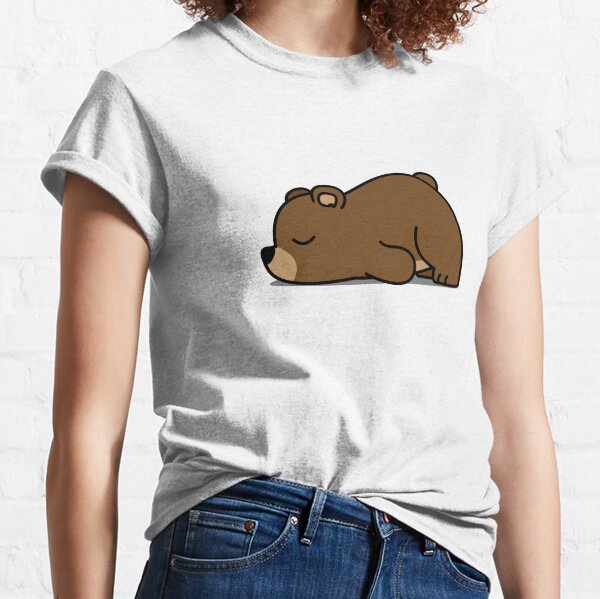 Cute Lazy Bear Classic T-Shirt