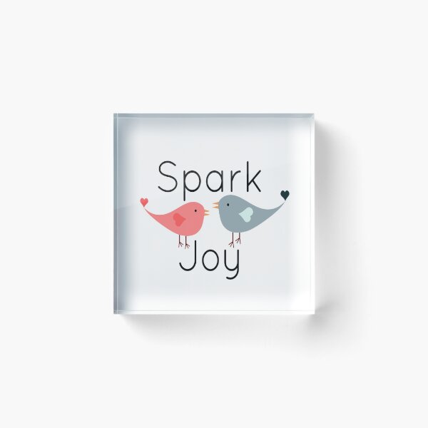 Item preview, Spark Joy Tidying Japanese Birds Cherry Blossom t-shirt designed and sold by Discofunkster.