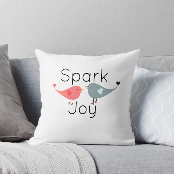 Item preview, Spark Joy Tidying Japanese Birds Cherry Blossom t-shirt designed and sold by Discofunkster.