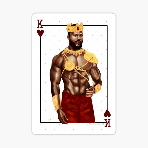 King of Hearts Sticker