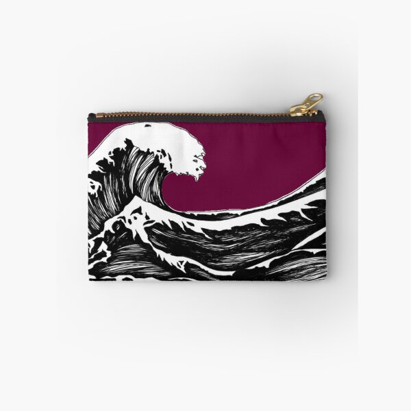 Item preview, Purple Wave Contrast Ink Drawing  designed and sold by Brenander.