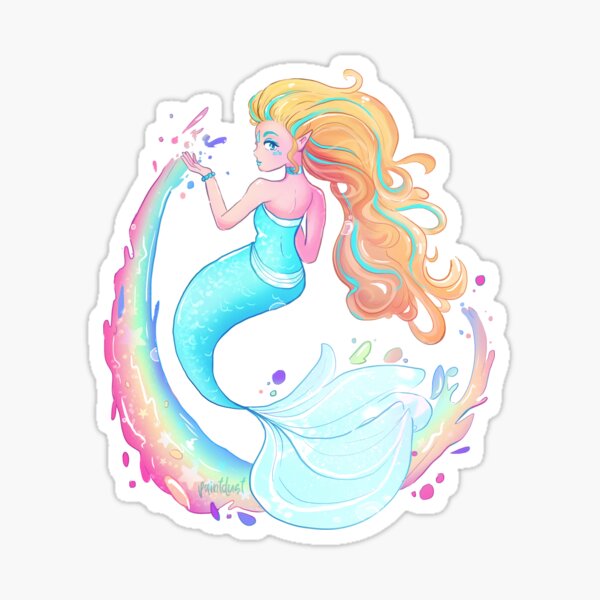 Enchanted Aqua Fairy Clipart Watercolor Eternal Blue Fairy 