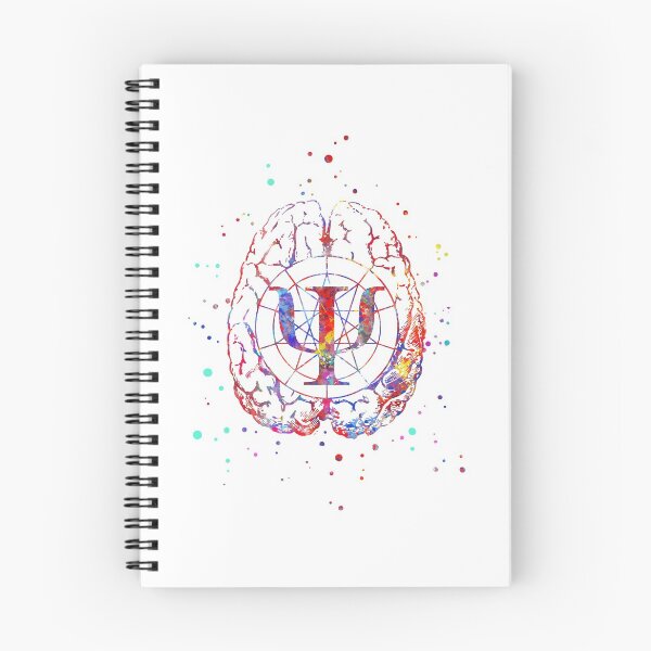 Item preview, Psychology symbol and brain designed and sold by Rosaliartbook.