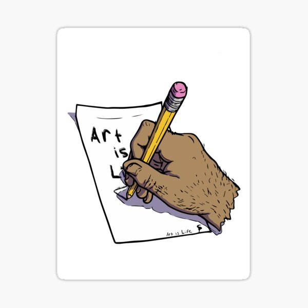 Item preview, Hand Writing (Art is Life) designed and sold by Cormac Palmer.