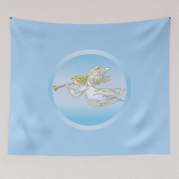 Item preview, Celtic Knot Angel - Flying designed and sold by KnotYourWorld.