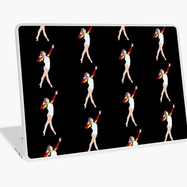 Gymnast Daniela Silivas Portrait Laptop Skin