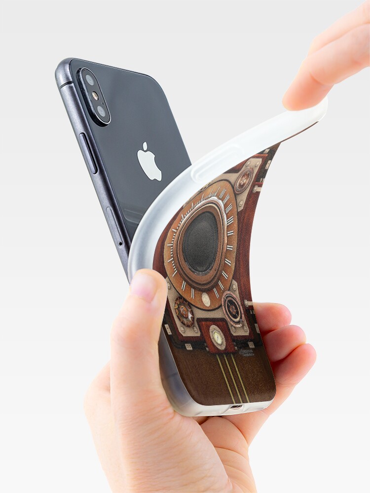 Alternate view of Vintage Steampunk Camera No.1A Steampunk phone cases iPhone Case & Cover